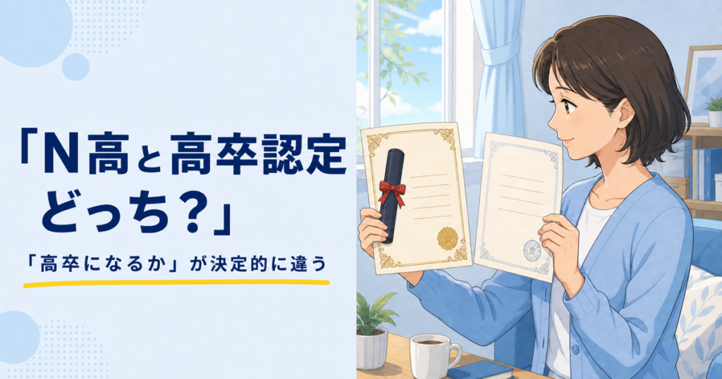 N高と高卒認定どっち？