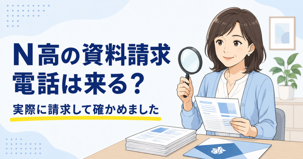 N高の資料請求 電話は来る？